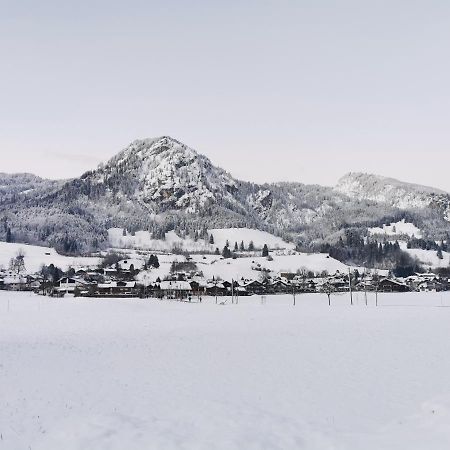 Ferienwohnung Wiesenblick Bad Hindelang Eksteriør bilde